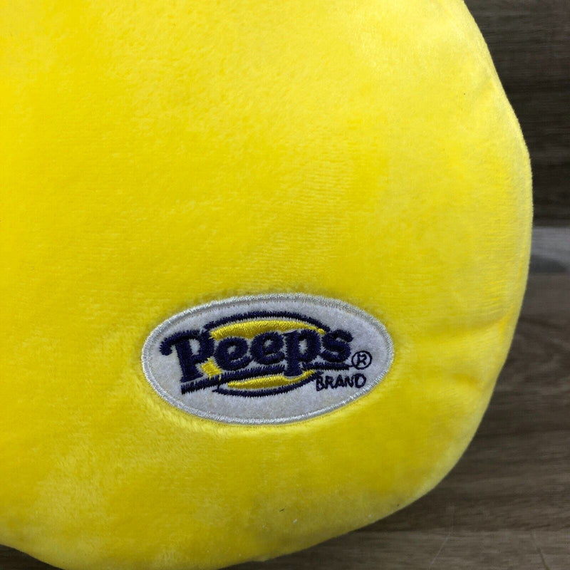 15" PEEPS BRAND Marshmallow Plush Bunny Easter Gift Yellow New Soft Pillow