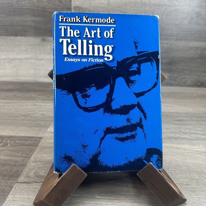 Frank Kermode The Art of Telling Essays on Fiction Hardcover Book