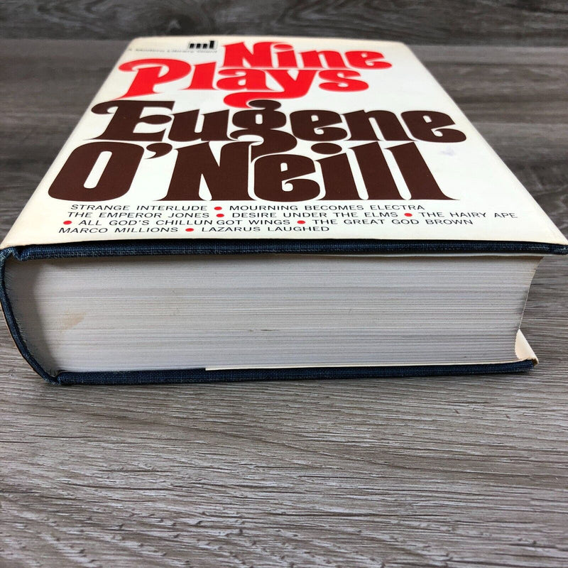 Nine Plays by Eugene O'Neill Modern Library Hardcover Book