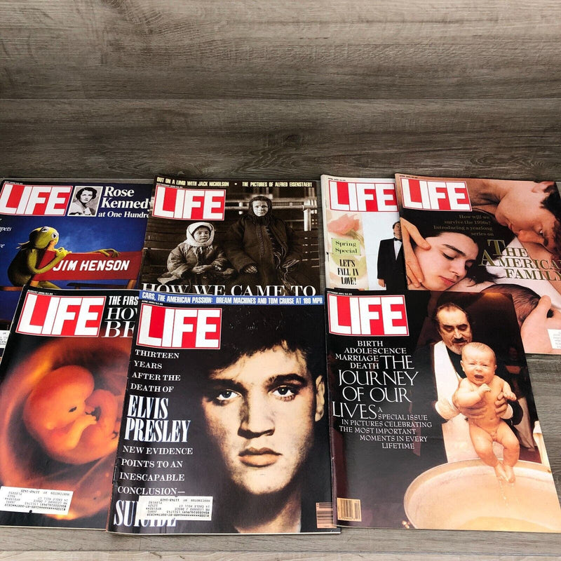 Life Lot Of 52 Issues 1945-1991 Magazines Vintage Old Advertising