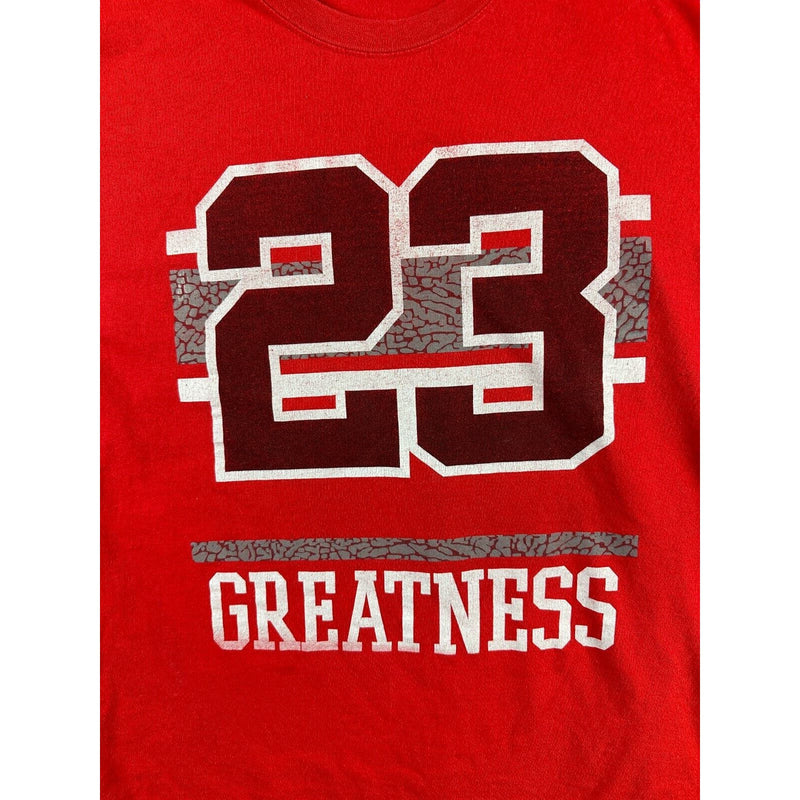 23 Greatness T Shirt Red Gildan Adult Size XL Short Sleeve