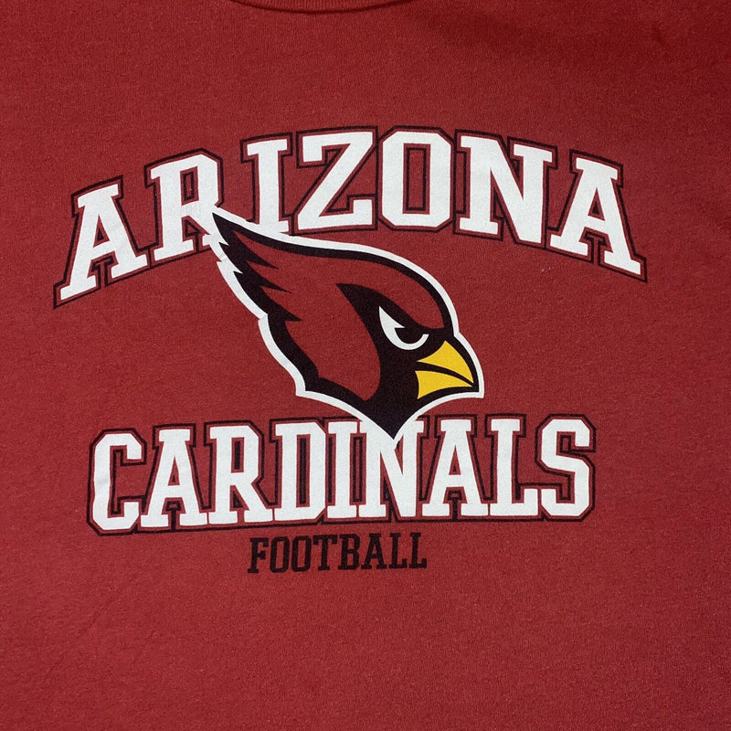 Arizona Cardinals NFL T Shirt Red Womens Adult Size XL Short Sleeve