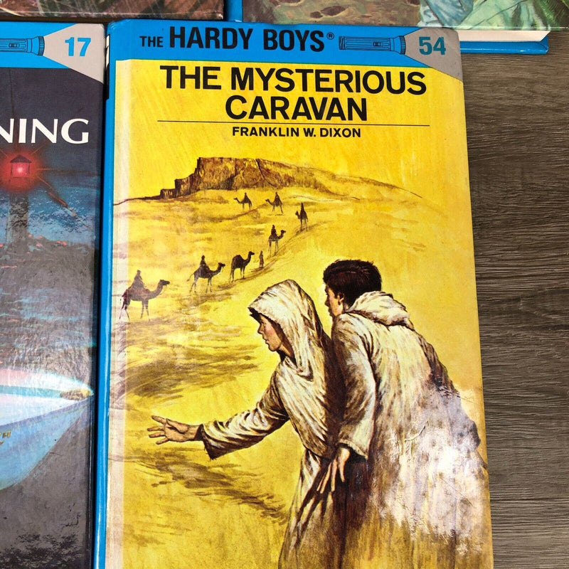 Lot Of 5 Hardy Boys Books Mixed Volumes Hardcovers Flashlight Edition