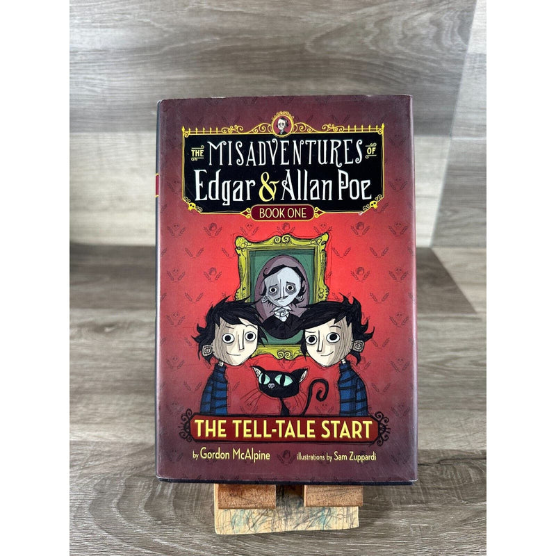 The Tell-Tale Start The Misadventures of Edgar & Allan Poe Hardcover Book